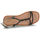 Les Petites Bombes ICA Black Low Sandals Woman - 6