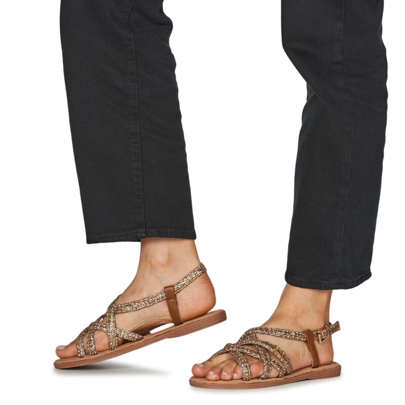 Les Petites Bombes ITALA Oro Sandali bassi Donna - 8