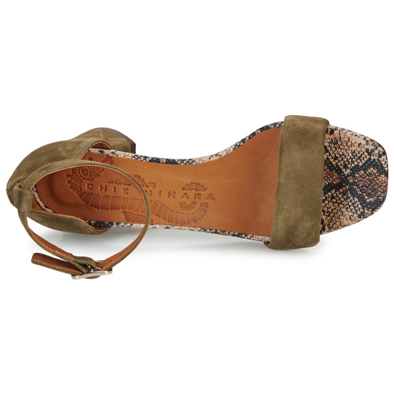Chie Mihara RYAN Khaki Sandalen mit Absatz Damen - 6