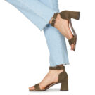 Chie Mihara RYAN Khaki Sandalen mit Absatz Damen - 8