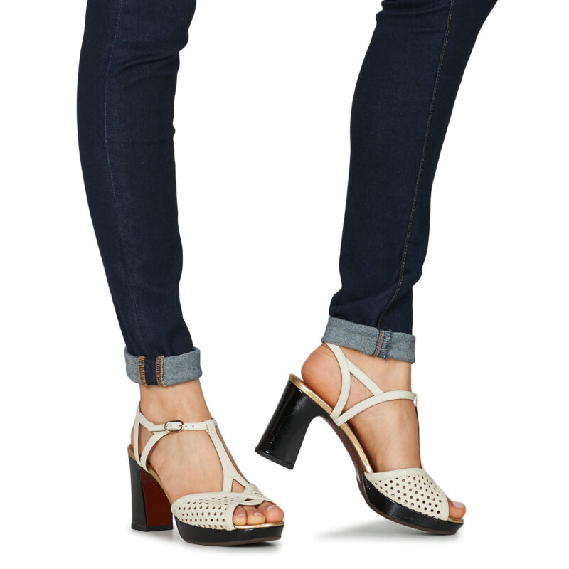 Chie Mihara KEGY Black Heeled Sandals Women - 8