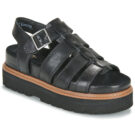 Clarks ORIANNA TWIST Noir Sandales compens&eacute;es Femme - 1