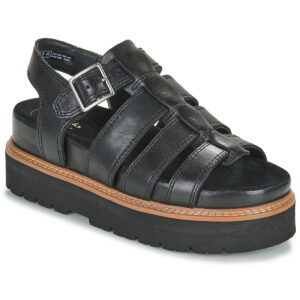 Clarks ORIANNA TWIST Nero Sandali con zeppa Donna