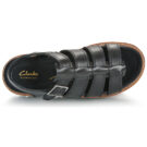 Clarks ORIANNA TWIST Noir Sandales compens&eacute;es Femme - 5