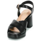 Clarks Sandales &agrave; talons noires RITZY 75 RAE pour femmes - Pointure 3
