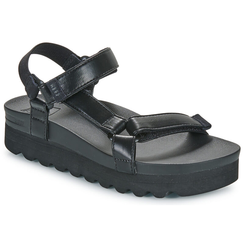 Reef CUSHION REM HI Noir Sandales compens&eacute;es Femme - 1