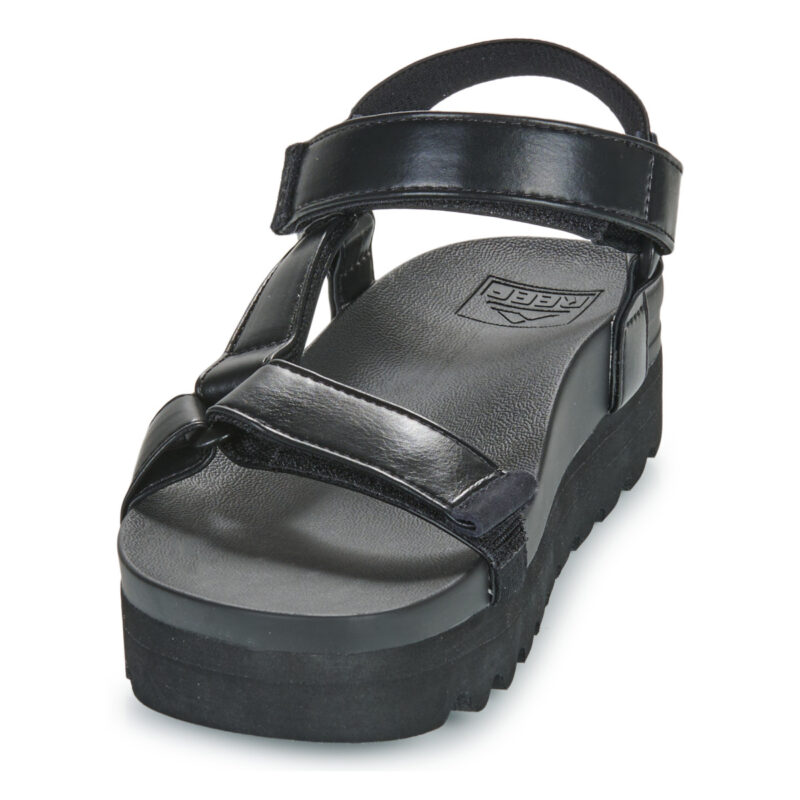 Reef CUSHION REM HI Noir Sandales compens&eacute;es Femme - 3