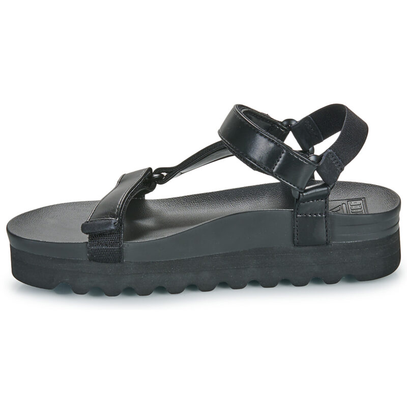 Reef CUSHION REM HI Noir Sandales compens&eacute;es Femme - 4