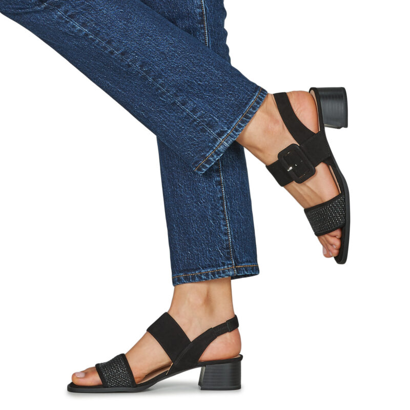 Caprice 28203 Nero Sandali con tacco Donna - 8