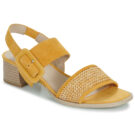 Caprice 28203 Giallo Sandali con tacco Donna - 1