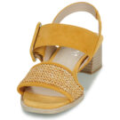 Caprice 28203 Giallo Sandali con tacco Donna - 3