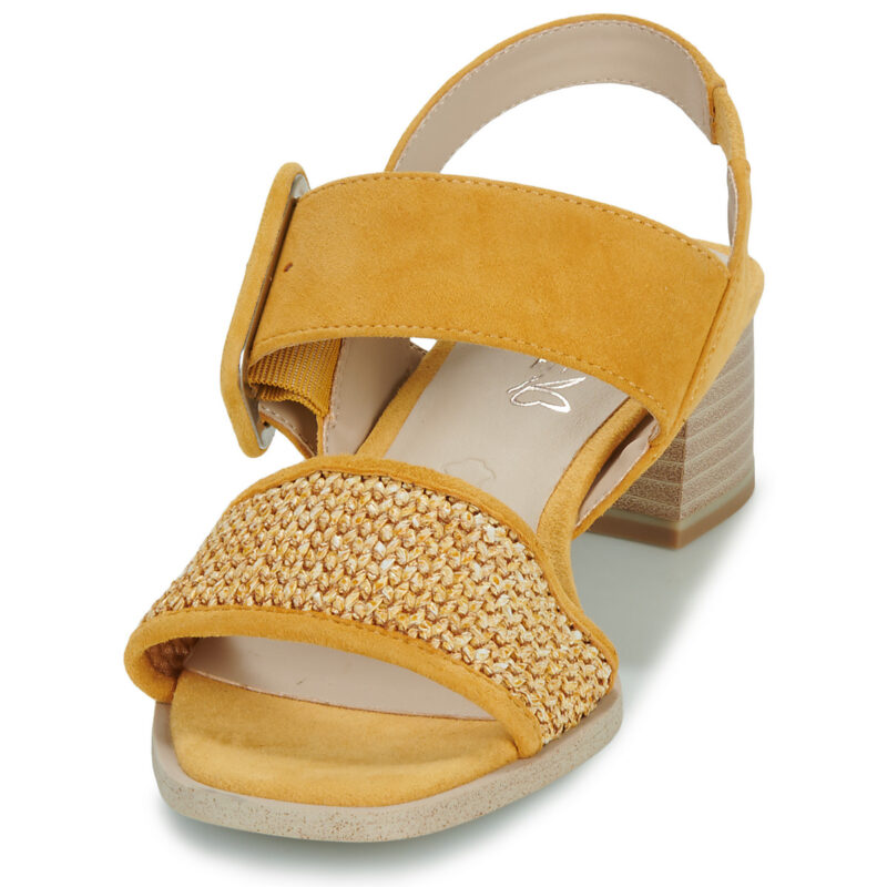 Caprice 28203 Giallo Sandali con tacco Donna - 3