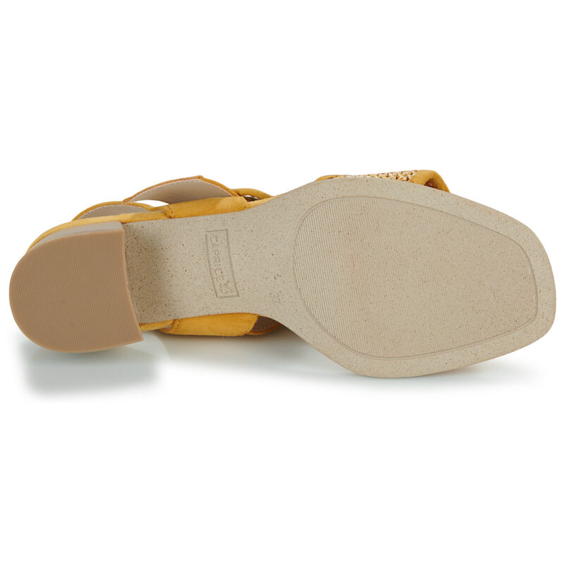 Caprice 28203 Giallo Sandali con tacco Donna - 7