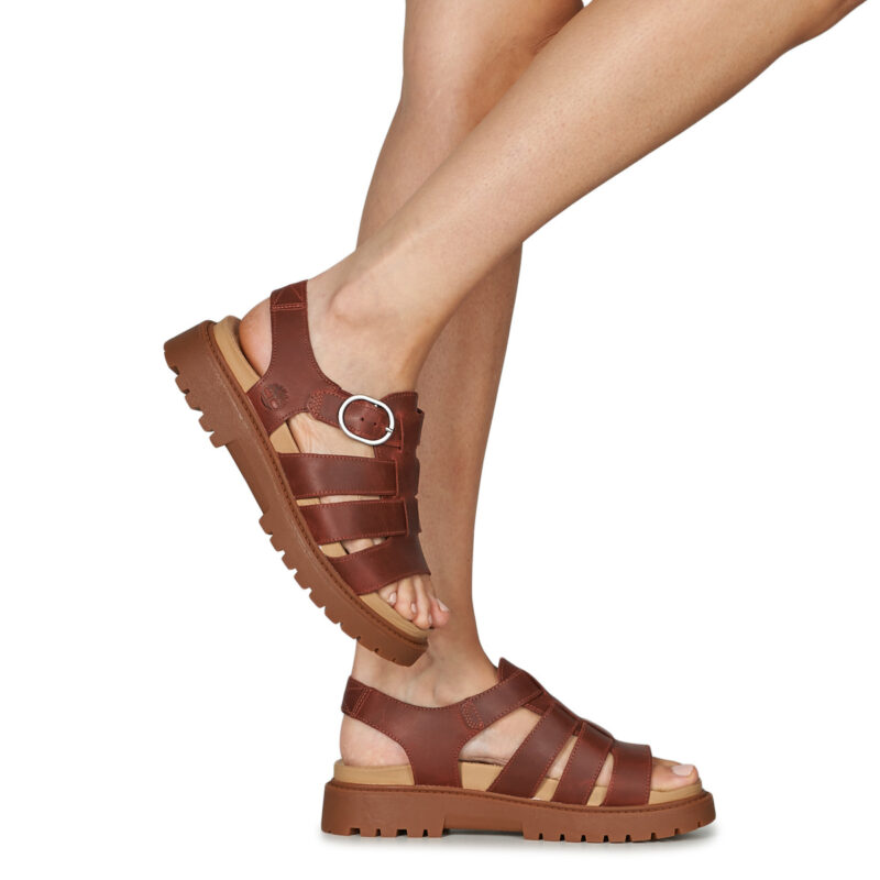 Timberland CLAIREMONT WAY Marrone Sandali bassi Donna - 8