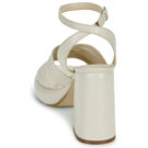 Bronx GINN-Y Bianco Sandali con tacco Donna - 5