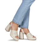 Bronx GINN-Y Bianco Sandali con tacco Donna - 8