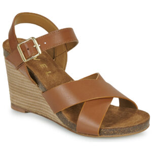 Ravel  KELTY  Marrone -  Sandali con zeppa  Donna