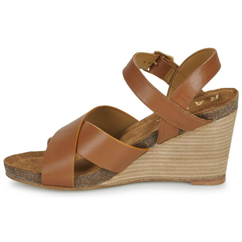 Ravel KELTY Marrone Sandali con zeppa Donna - 4