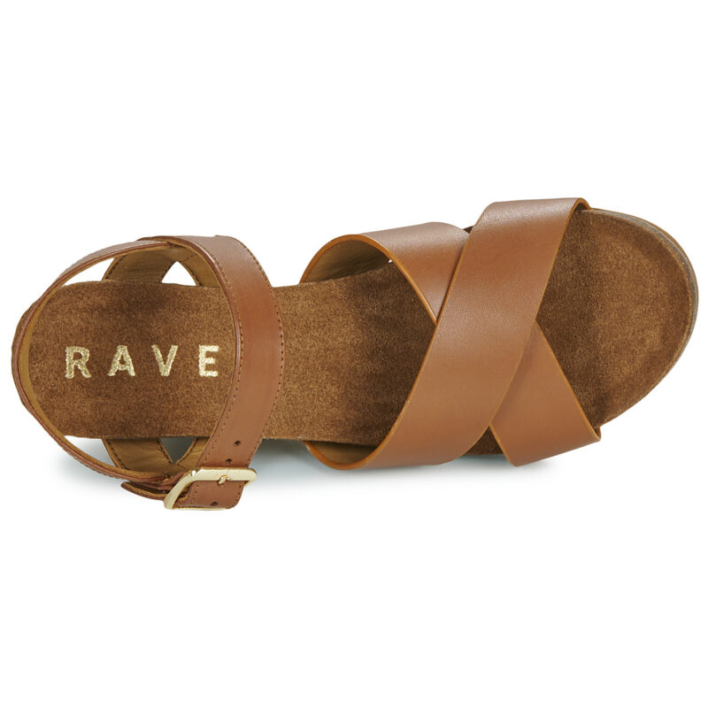 Ravel KELTY Marrone Sandali con zeppa Donna - 6
