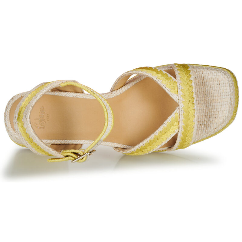Castaner VEGA Giallo Sandali con tacco Donna - 6