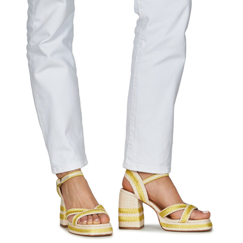 Castaner VEGA Giallo Sandali con tacco Donna - 8