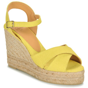Castaner BLAUDELL Giallo Sandali con zeppa Donna