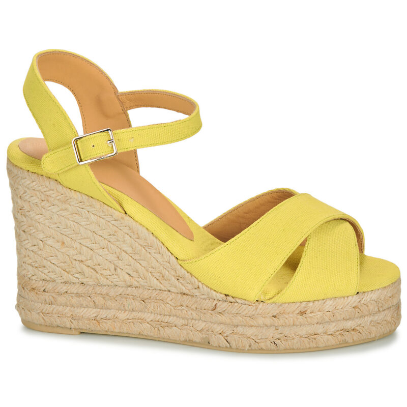 Castaner BLAUDELL Giallo Sandali con zeppa Donna - 2