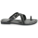 MICHAEL Michael Kors ASHTON FLAT THONG Nero Sandali bassi Donna - 2
