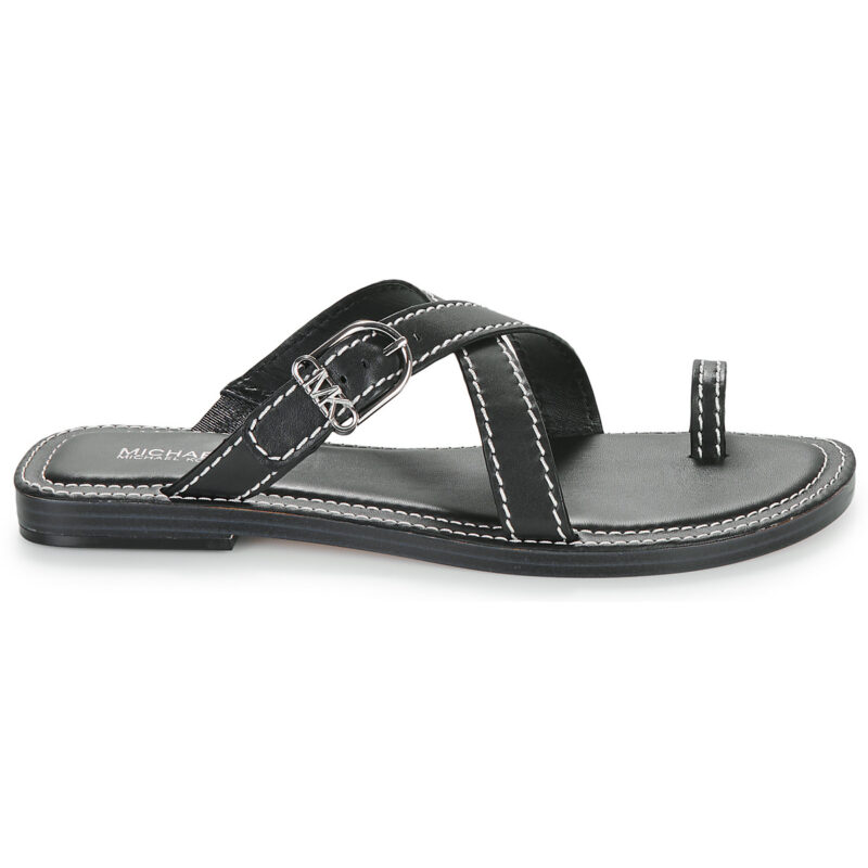 MICHAEL Michael Kors ASHTON FLAT THONG Nero Sandali bassi Donna - 2