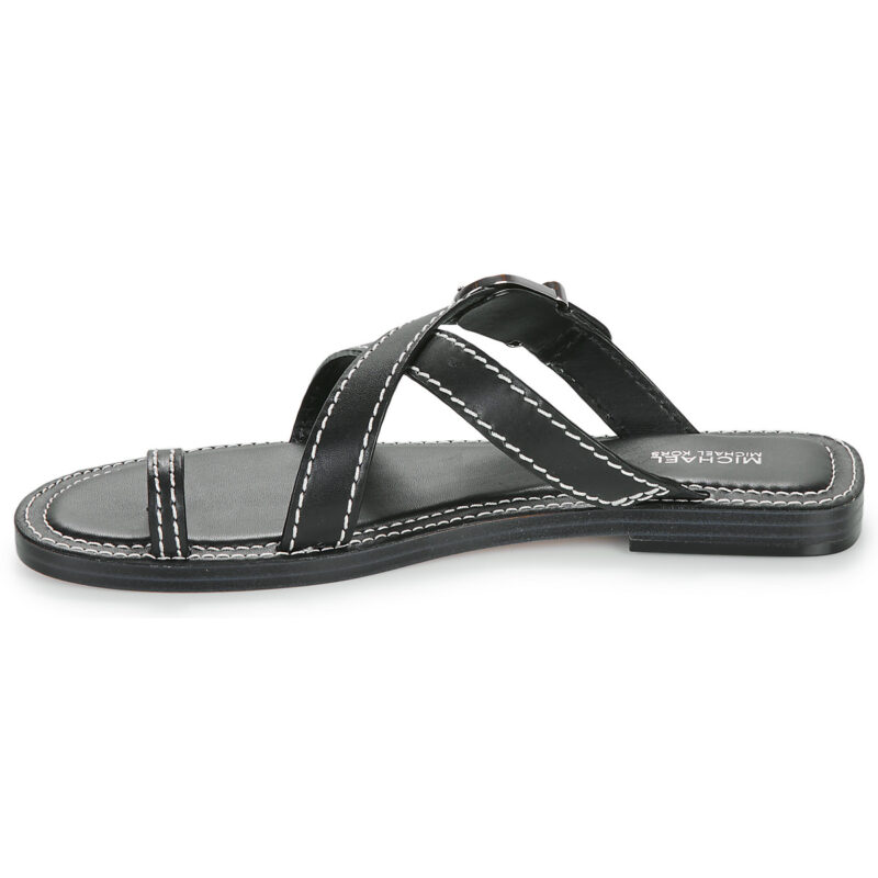 MICHAEL Michael Kors ASHTON FLAT THONG Nero Sandali bassi Donna - 4