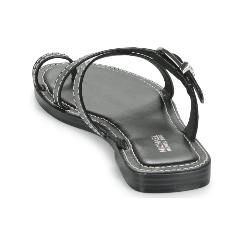 MICHAEL Michael Kors ASHTON FLAT THONG Nero Sandali bassi Donna - 5