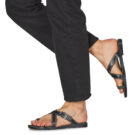 MICHAEL Michael Kors ASHTON FLAT THONG Nero Sandali bassi Donna - 8