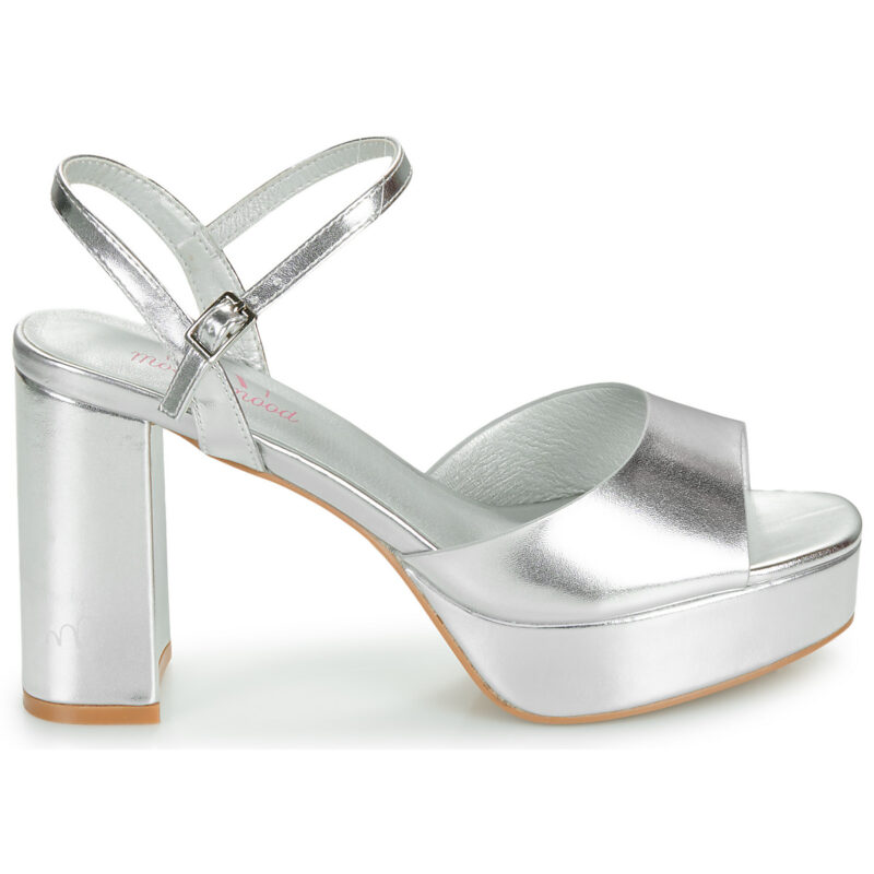Moony Mood GISELE Silver Heeled Sandals Women - 2