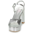 Moony Mood GISELE Silver Heeled Sandals Women - 3