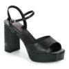 Moony Mood GISELE Black Women's Heeled Sandals