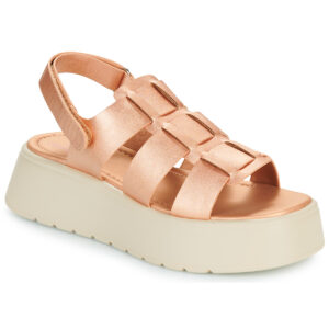 Moony Mood ANDREA Beige Keilsandalen f&uuml;r Damen