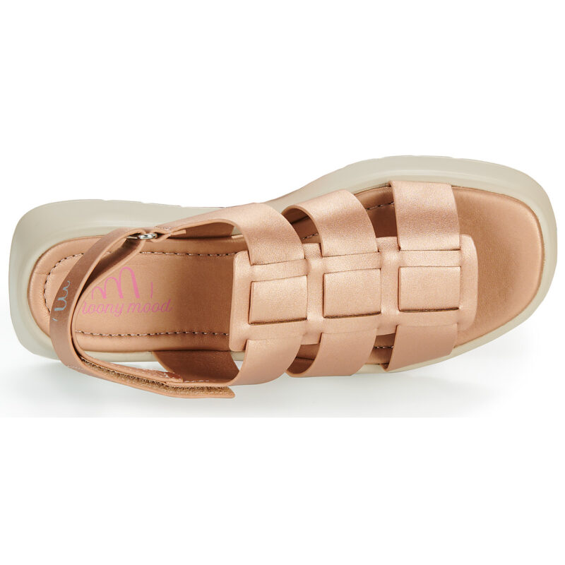 Moony Mood ANDREA Beige Sandali con zeppa Donna - 6