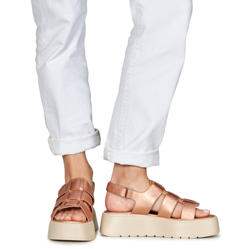 Moony Mood ANDREA Beige Sandali con zeppa Donna - 8