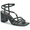 Moony Mood SENA Nero Sandali con tacco Donna