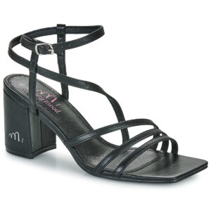 Moony Mood SENA Schwarze Sandalen mit Absatz f&uuml;r Damen