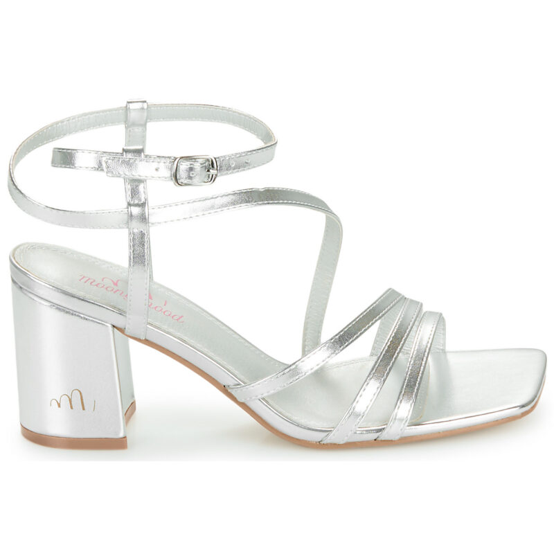 Moony Mood SENA Argento Sandali con tacco Donna - 2