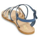 So Size IDITRON Blu Sandali bassi Donna - 5