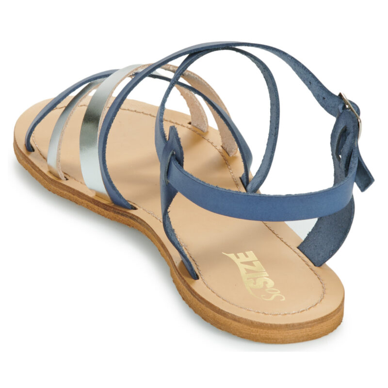So Size IDITRON Blu Sandali bassi Donna - 5