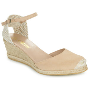 So Size  PILILI  Beige -  Sandali con zeppa  Donna