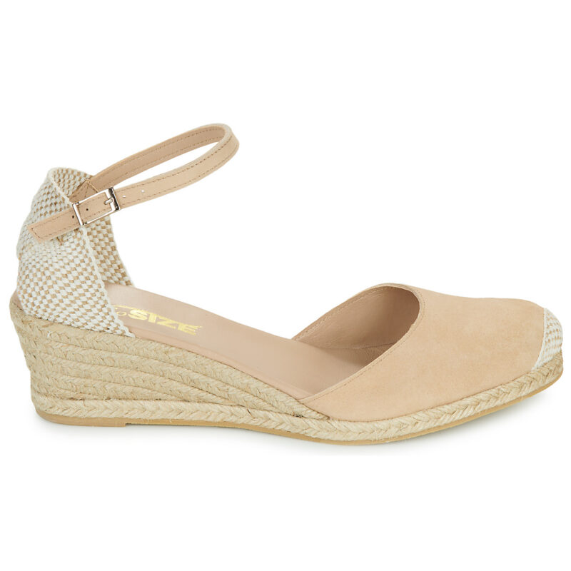 So Size PILILI Beige Sandali con zeppa Donna - 2