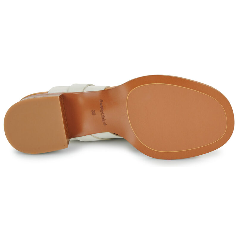 See by Chlo&eacute; HANA Bianco Sandali con tacco Donna - 7