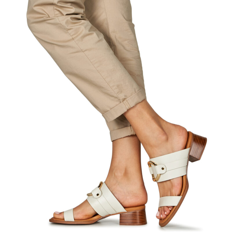 See by Chlo&eacute; HANA Bianco Sandali con tacco Donna - 8