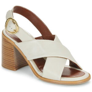 See by Chloé LYNA Beige Sandali con tacco Donna