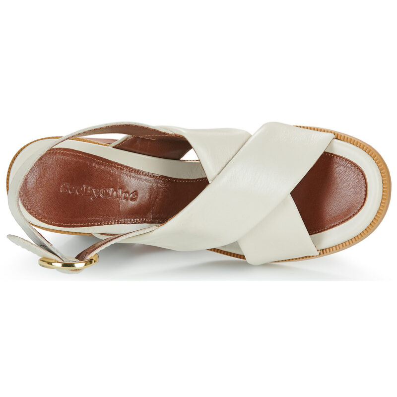 See by Chlo&eacute; LYNA Beige Sandali con tacco Donna - 6