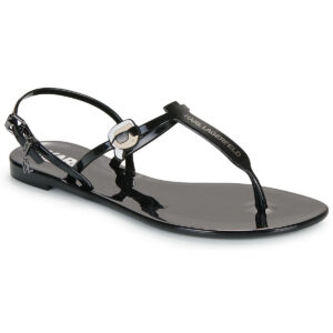 Karl Lagerfeld JELLY KARL NFT SLING Nero Sandali bassi Donna